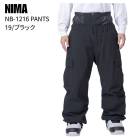 NIMA �ˡ��� NB-1216 ��˥��å��� �ѥ�� 19/�֥�å� ���Ρ��ܡ��� ���Υ� ������ 25-26
