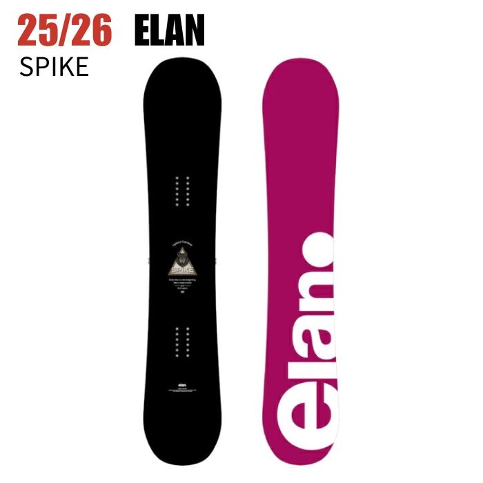2026 ELAN エラン SPIKE スパイク 25-26 ボード板 スノーボード