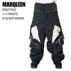 MARQLEEN �ޡ����꡼�� MQ07503 +++ PANTS �ѥ�� 919 KATHMIBK ���Ρ��ܡ��� ���Υ� ������ 26-27