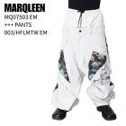 MARQLEEN �ޡ����꡼�� MQ07503 EM +++ PANTS �ѥ�� �������� 003 HFLMTW EM ���Ρ��ܡ��� ���Υ� ������ 26-27