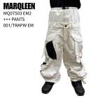 MARQLEEN �ޡ����꡼�� MQ07503 EM2 +++ PANTS �ѥ�� ��������ġ� 001 TRAPW EM ���Ρ��ܡ��� ���Υ� ������ 26-27