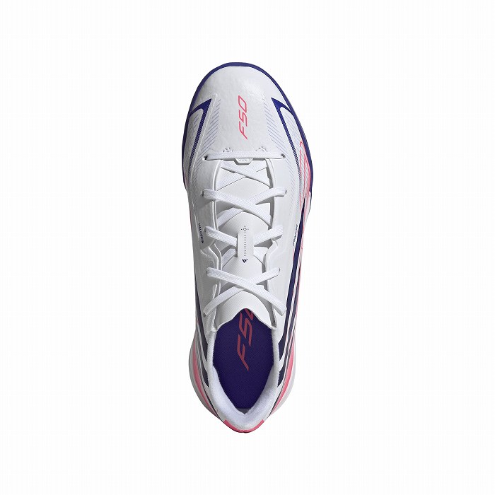ADIDAS アディダス F50 HYPERFAST LEAGUE TF J (ホワイト×パープル