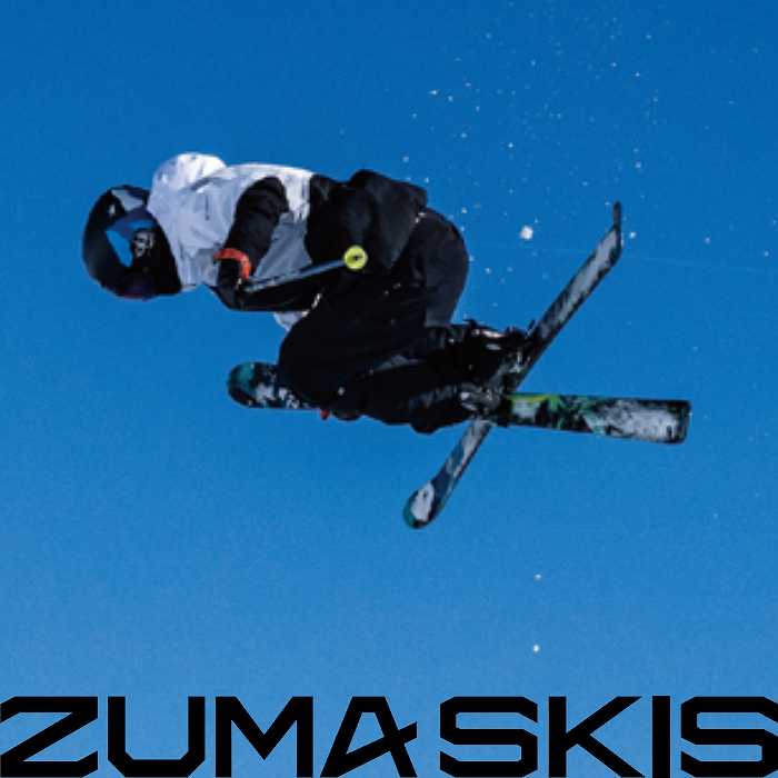 メル太郎　新品24 ZUMA黒系 168 フリースタイルスキー 旧モデル ツマ スキー板 2024 ZUMA M.I.Y エムアイワイ オール