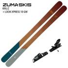 ���ǥ�[������2�����å�]�ĥ� �������� 2025 ZUMA KRU:Z + LOOK XPRESS 10 GW KRUZ �ե꡼�������� ������饦��� �ӥ�ǥ��󥰥��å� 24-25