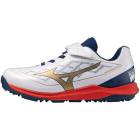 MIZUNO ���å�����ܥ����� �ȥ졼�ʡ� Jr. (�ۥ磻�ȡߥ�����ɡߥͥ��ӡ�) 11GT252742 ��� ���塼�� �ȥ졼�˥�