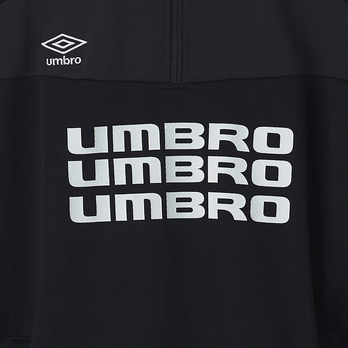 UMBRO ����֥� ����˥� THE THIRD �������ॢ�åץȥå�(�֥�å�) UF4FJG10J BK00 ���å��� �ȥ졼�˥󥰥ȥå�