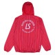 LUZESOMBRA �롼��������֥� STRIPE CONFLITO LOGO FULL ZIP PISTE JKT L1231103 RED ��å� �եåȥ��� �ȥ졼�˥󥰥��㥱�å�