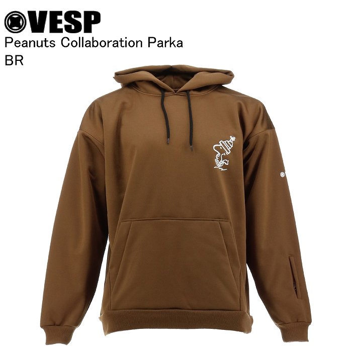 VESP ベスプ SNMS2035 Peanuts Collaboration Parka BR スノーボード ウェア 耐水 VESPウェア 25-26モデル メンズ レディース VESP ベスプ SNMS2035 Peanuts Collaboration Parka BR スノーボード