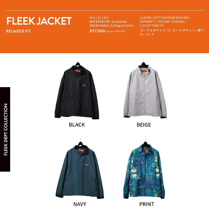 AA ֥륨 FLEEK JACKET PRINT 24-25   ˥å 㥱å Ρܡ