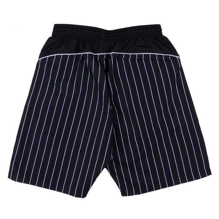 LUZESOMBRA �롼��������֥� STRIPE PISTE SHORT PANTS L1231104 BLK �֥�å� �եåȥ��� �ȥ졼�˥󥰥ѥ��