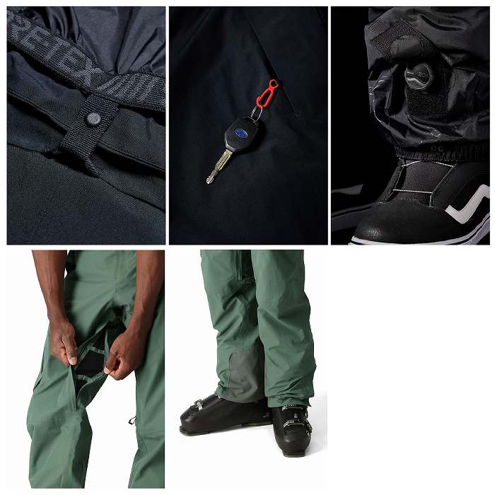 686 ���å��������ȥ��å��� M2W203 GORE-TEX GT PANT CYPRESS GREEN 24-25 ������ ��� �ѥ�� ���� �����ϥ�