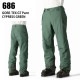 686 ���å��������ȥ��å��� M2W203 GORE-TEX GT PANT CYPRESS GREEN 24-25 ������ ��� �ѥ�� ���� �����ϥ�