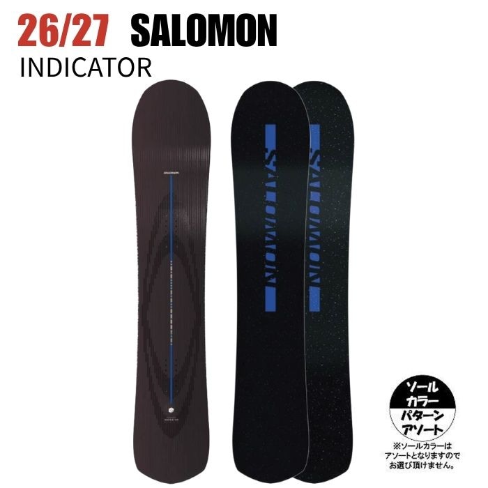 サロモン板　確認用 2027 SALOMON サロモン INDICATOR インジケーター 26-27 ボード板