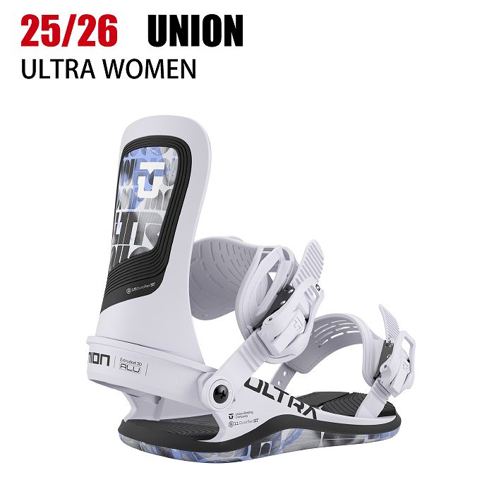 2026 UNION ユニオン ULTRA (WOMEN) ウルトラ ICE GREY 25-26 レディース スノーボード ビンディング バインディング 2026 UNION ユニオン ULTRA (WOMEN) ウルトラ ICE GREY 25-26