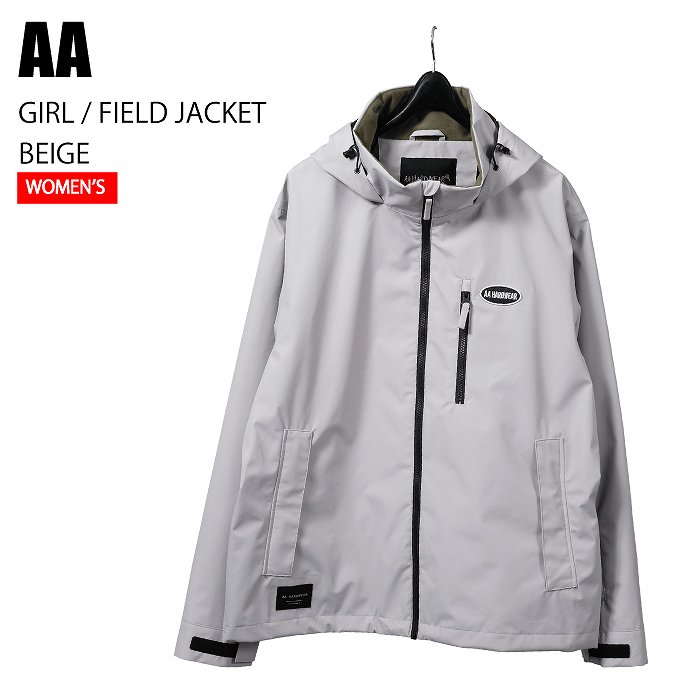AA ���֥륨�� (W) GIRL FIELD JACKET BEIGE 24-25 ������ ��ǥ����� ���㥱�å� ���Ρ��ܡ���