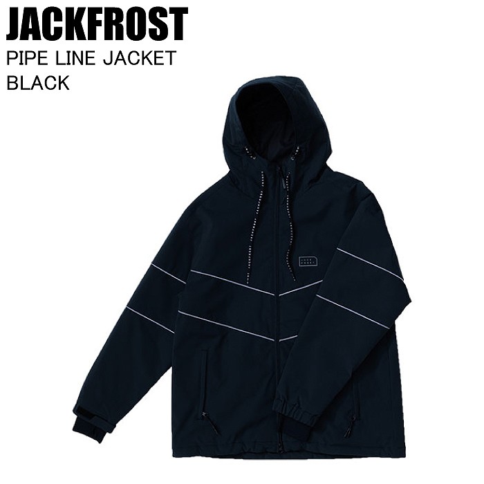 JACKFROST ジャックフロスト JFJ98001 PIPE LINE JACKET BLACK スキー