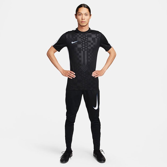 NIKE �ʥ��� DF ACD S/S �ȥå� GX FN2388 �֥�å�/�ۥ磻�� ���å��� ���å���������