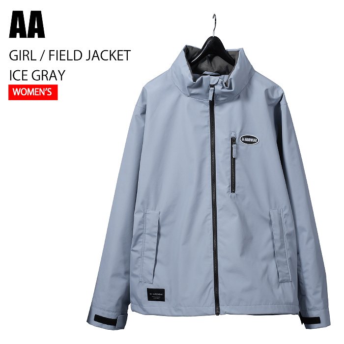 AA ���֥륨�� (W) GIRL FIELD JACKET ICE GRAY 24-25 ������ ��ǥ����� ���㥱�å� ���Ρ��ܡ���