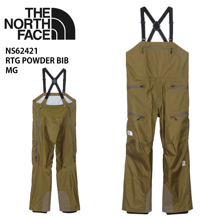 THE NORTH FACE ノースフェイス NS62421 RTG POWDER BIB MG 24-25 