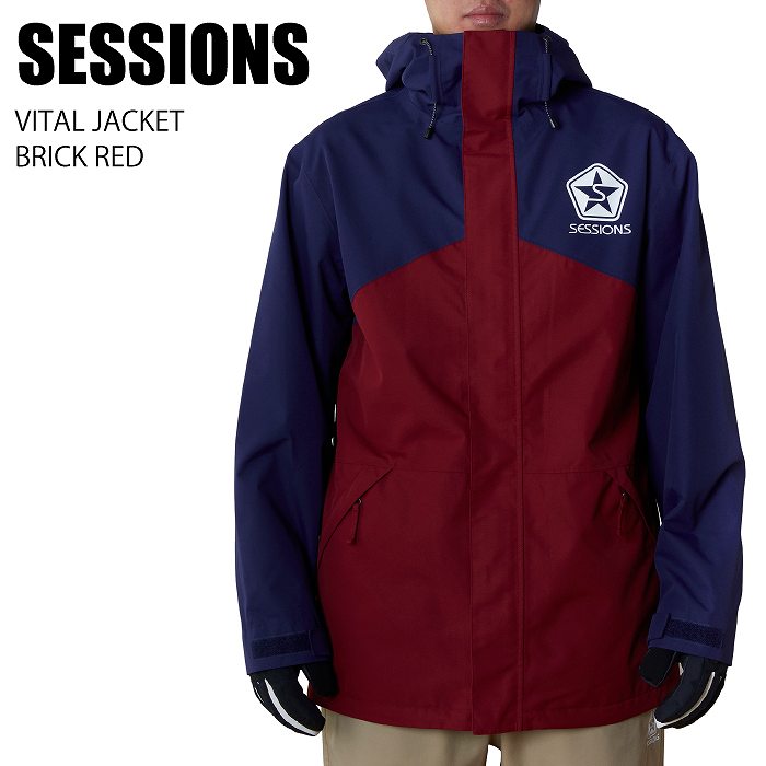 SESSIONS å VITAL JACKET BRICK RED 23-24 ܡɥ  㥱å Ρܡ Υ 