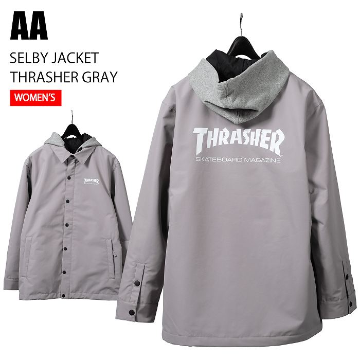 AA ֥륨 (W) SELBY JACKET THRASHER GRAY 24-25  ǥ 㥱å Ρܡ