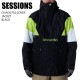 SESSIONS å CHAOS PULLOVER JACKET BLACK 23-24 ܡɥ  㥱å Ρܡ Υ 