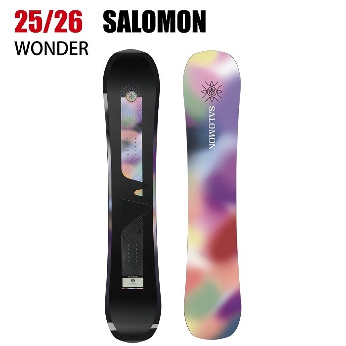 2026 SALOMON サロモン WONDER ワンダー 25-26 レディース ボード板