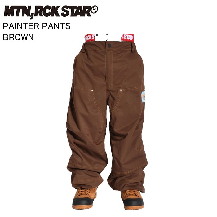 MTN.ROCK STAR マウンテンロックスター PAINTER PANTS