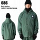 686 åȥå M4WN140 DOJO SHELL JACKET FOREST GREEN DENIM 24-25   㥱å ϥ