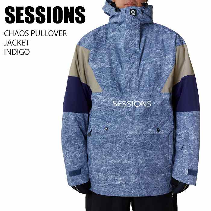 SESSIONS å CHAOS PULLOVER JACKET INDIGO 23-24 ܡɥ  㥱å Ρܡ Υ 