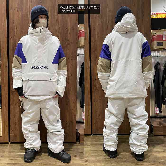 SESSIONS å CHAOS PULLOVER JACKET INDIGO 23-24 ܡɥ  㥱å Ρܡ Υ 