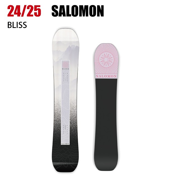 2025 SALOMON サロモン BLISS ブリス 24-25 レディース ボード板 スノーボード 2025 SALOMON サロモン BLISS ブリス 24-25 レディース ボード板