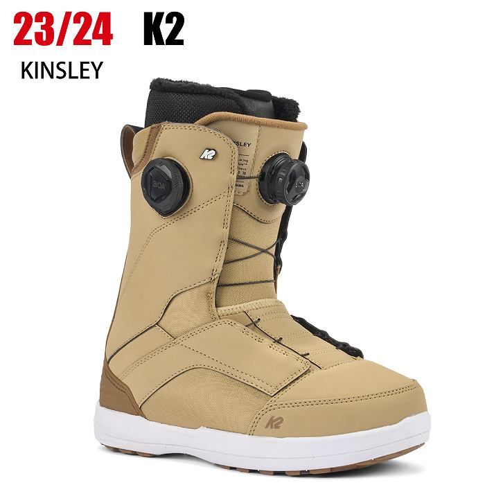 2024 K2 ġ KINSLEY 󥺥졼 TAN  23-24 ǥ ֥ܥ Ρܡ ֡ ܥ BOA