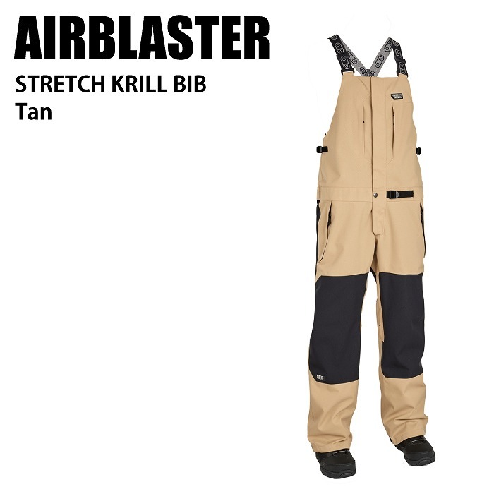 AIRBLASTER STRECH KRILL BIB Mサイズ エアブラスター 正規品 22-23 AIRBLASTER エアーブラスター Stretch Krill Bib