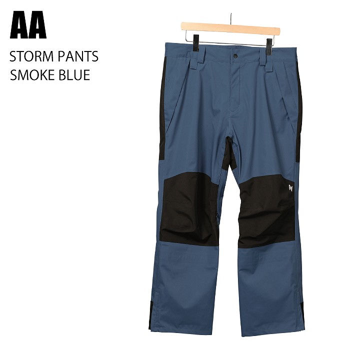 AA ���֥륨�� STORM PANTS SMOKE BLUE 24-25 ������ ��� ��˥��å��� �ѥ�� ���Ρ��ܡ���