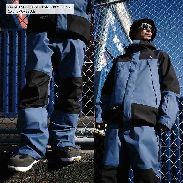 AA ���֥륨�� STORM PANTS SMOKE BLUE 24-25 ������ ��� ��˥��å��� �ѥ�� ���Ρ��ܡ���