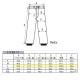 AA ���֥륨�� STORM PANTS SMOKE BLUE 24-25 ������ ��� ��˥��å��� �ѥ�� ���Ρ��ܡ���