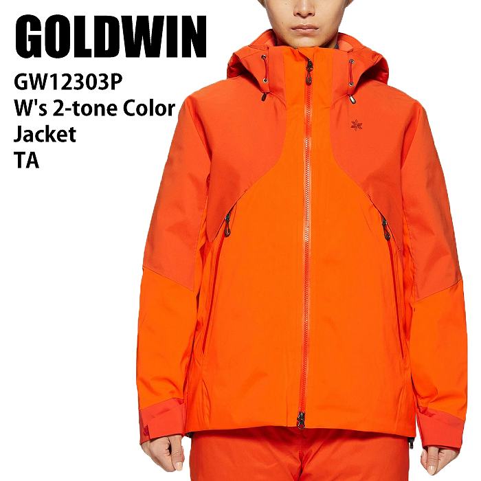 GOLDWIN スキーウェア オレンジ ゴールドウィン GOLDWIN GORE-TEX 3L JACKET ゴアテックス 3L