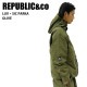 REPUBLIC&CO ѥ֥å LUVSIC PARKA Olive 24-25  ˥å 㥱å Ρܡ ѥ 饤ȥ 