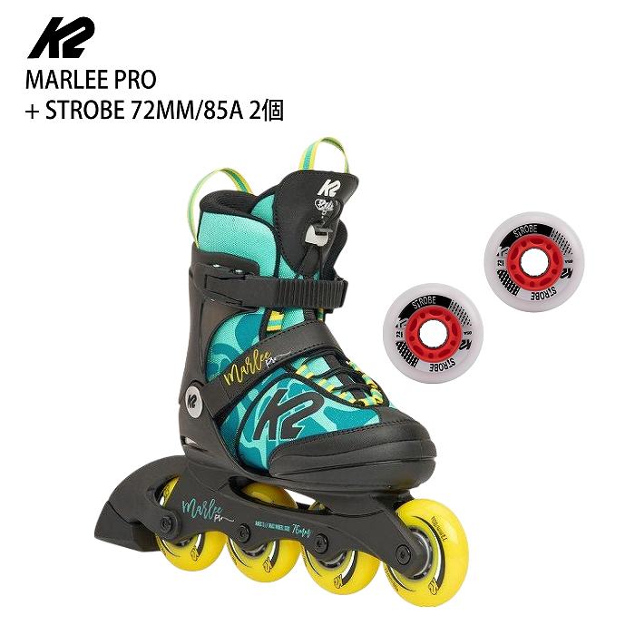 [���̸���!�����륦������2�ĥ��å�] �����ġ� ����饤�󥹥����� K2 MARLEE PRO + STROBE 72MM/85A 2�� GRN/YEL �ޡ��꡼�ץ�