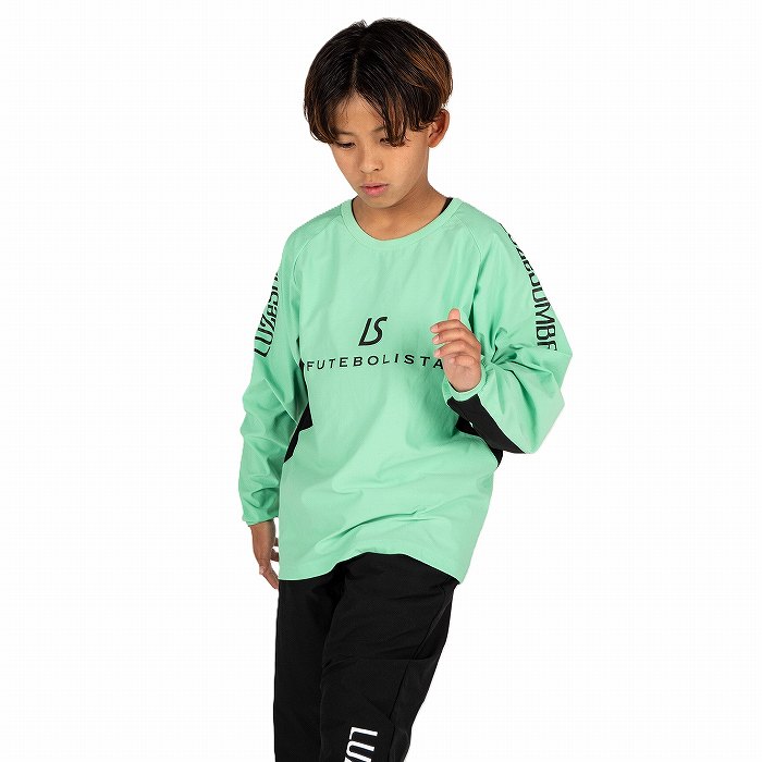 LUZESOMBRA �롼��������֥� Jr LS LOGO DRY L/S CREW TOP L2261015 ����˥� �ȥ졼�˥󥰥ȥå� �������ॢ�åץ����