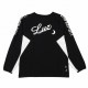 LUZESOMBRA �롼��������֥� Jr LS LOGO DRY L/S CREW TOP L2261015 ����˥� �ȥ졼�˥󥰥ȥå� �������ॢ�åץ����