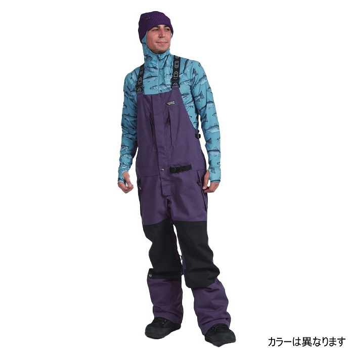 AIRBLASTER �����֥饹���� AB26MBIB_1045 STRETCH KRILL BIB CHOCOLATE ���Ρ��ܡ��ɥ����� �ӥ֥ѥ�� �����֥� 25-26��ǥ�