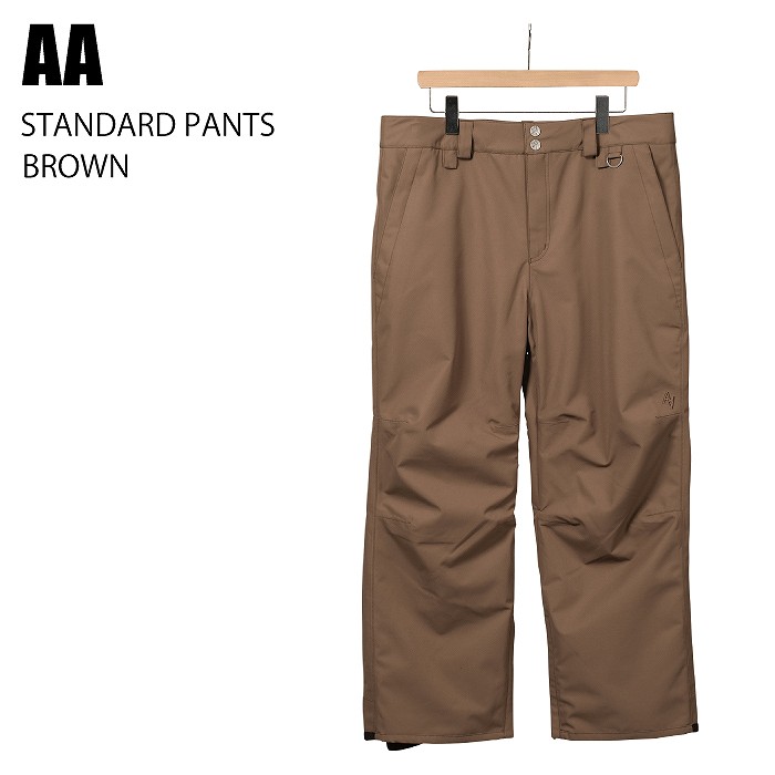 AA ���֥륨�� STANDARD PANTS BROWN 24-25 ������ ��� ��˥��å��� �ѥ�� ���Ρ��ܡ���