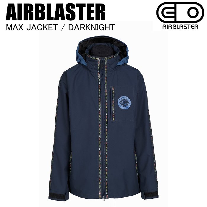 AIRBLASTER ֥饹 AB26MJKT_1012 MAX JACKET DARKNIGHT Ρܡɥ 㥱å ֥ 25-26ǥ