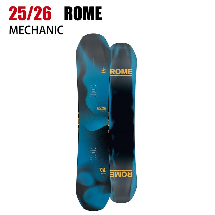 2026 ROME ローム MECHANIC メカニック 25-26 ボード板 スノーボード