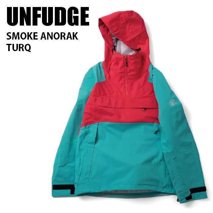 UNFUDGE アンファッジ ウェア SMOKE ANORAK 23-24 TURQ メンズ  