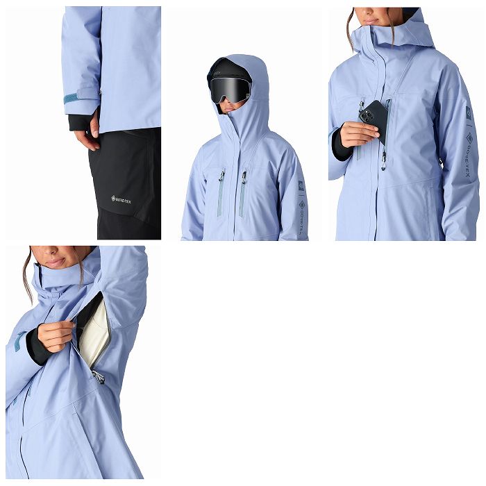 686 M2W301 GORE-TEX SKYLINE SHELL JACKET PURPLE IMPRESSION 24-25 ������ ��ǥ����� ���㥱�å� �����ϥ� ����