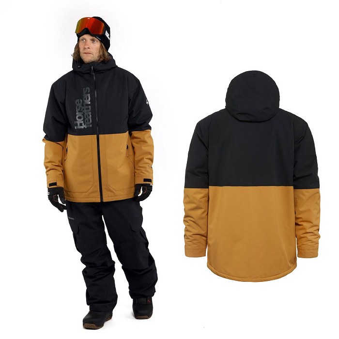 HORSEFEATHERS ۡե MORSE II JACKET SPRUCE YELLOW 23-24 ܡɥ  㥱å Ρܡ Υ 