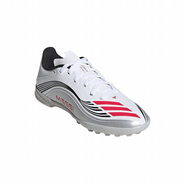 ADIDAS アディダス F50 MESSI LEAGUE TF J(ホワイト×レッド×シルバー